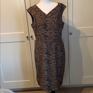 Calvin Klein zebra dress